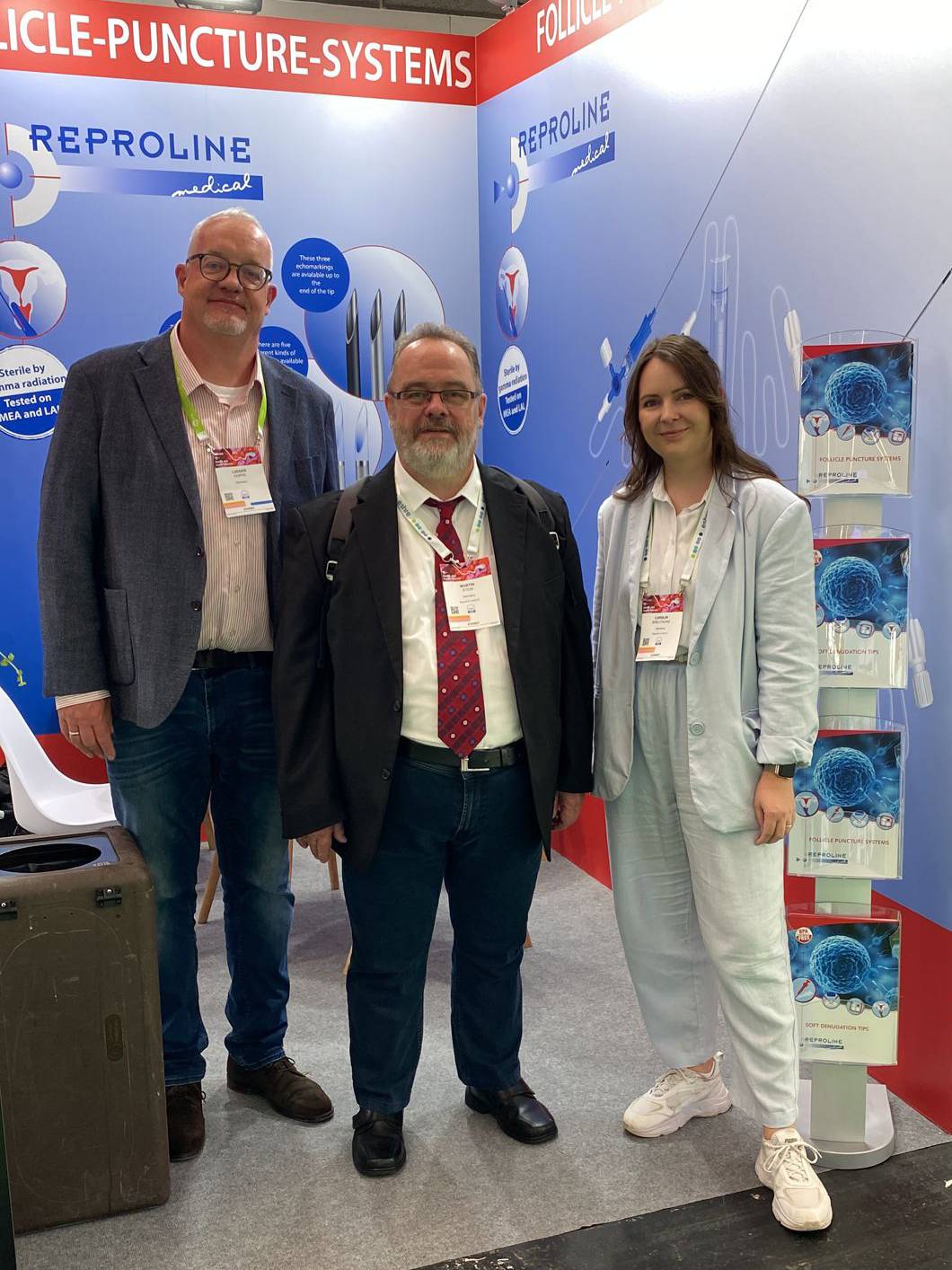 ESHRE 2025 Paris. Stand Reproline